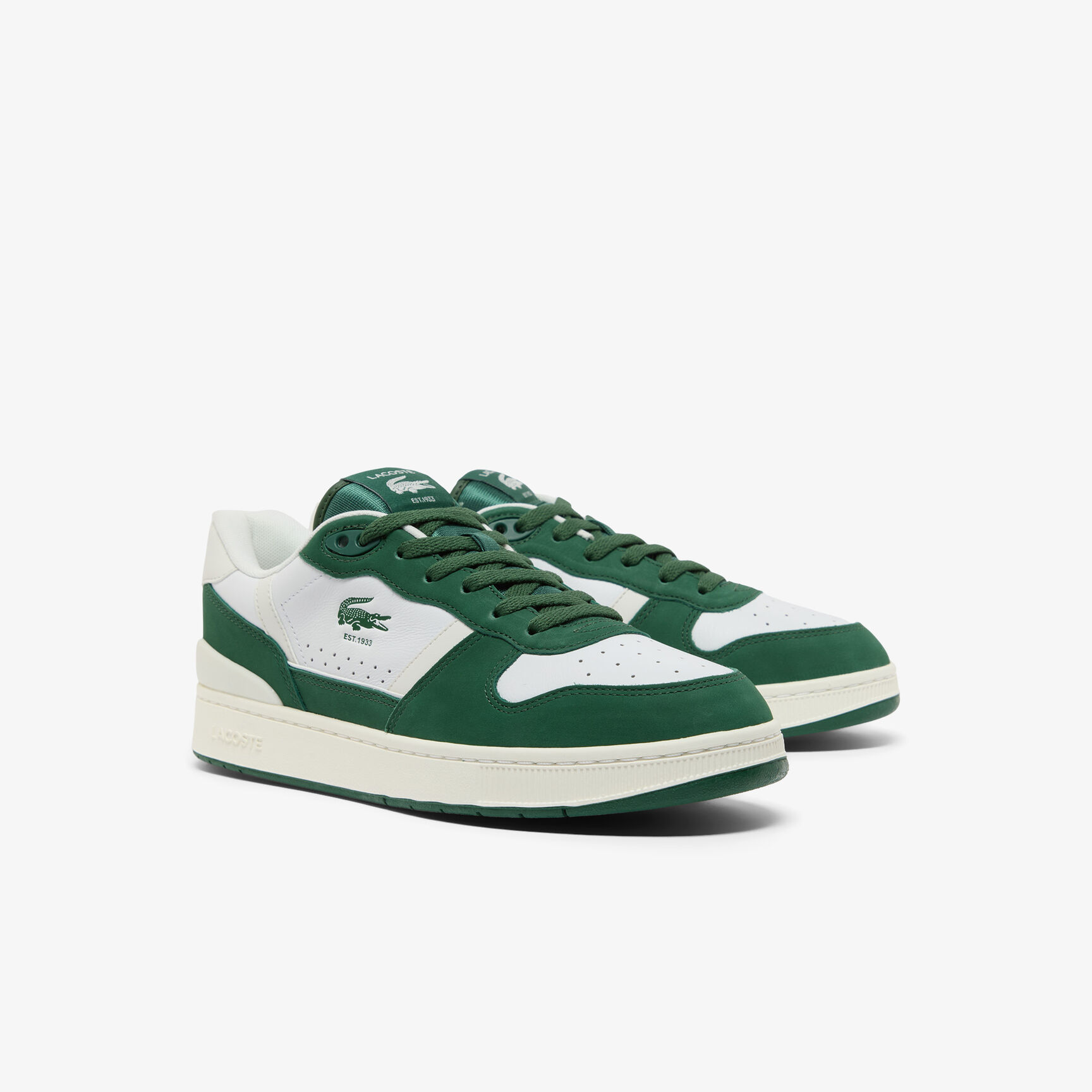 Men's T-Clip Set Leather Sneakers Men's T-Clip Set Leather Sneakers