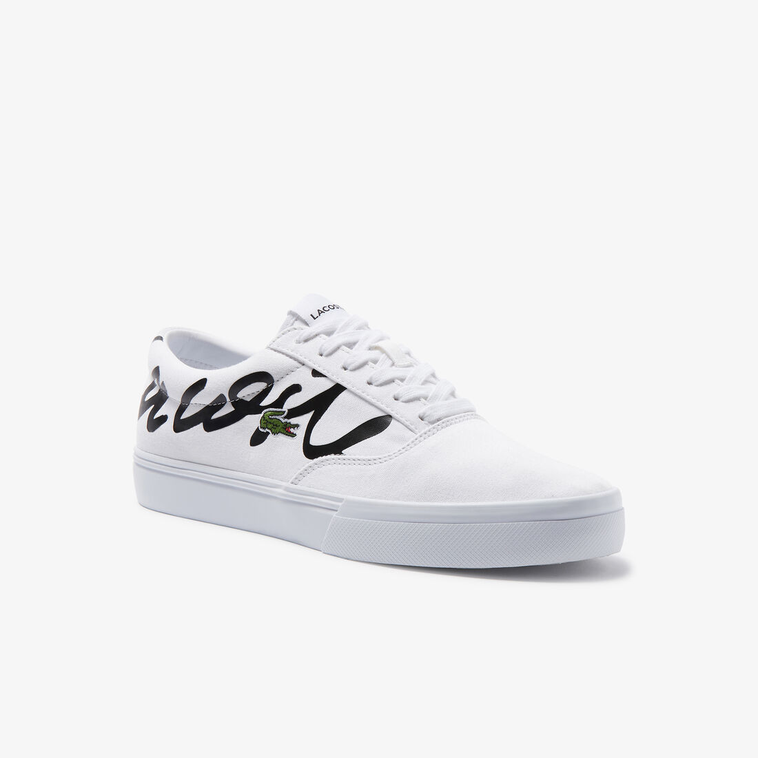 Men's Jump Serve Lace Canvas Logo Signature Trainers