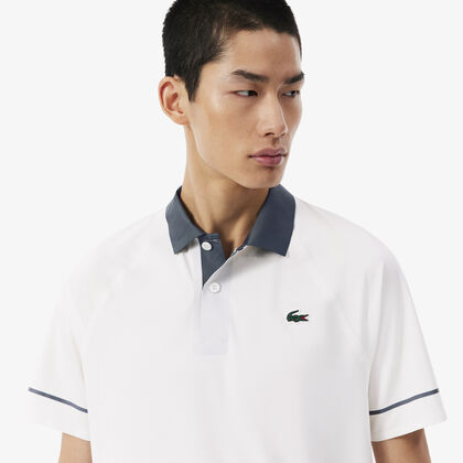 lacoste tennis x novak djokovic on court polo shirt