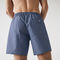 lacoste men s mid length gingham check cotton blend swimming trunks