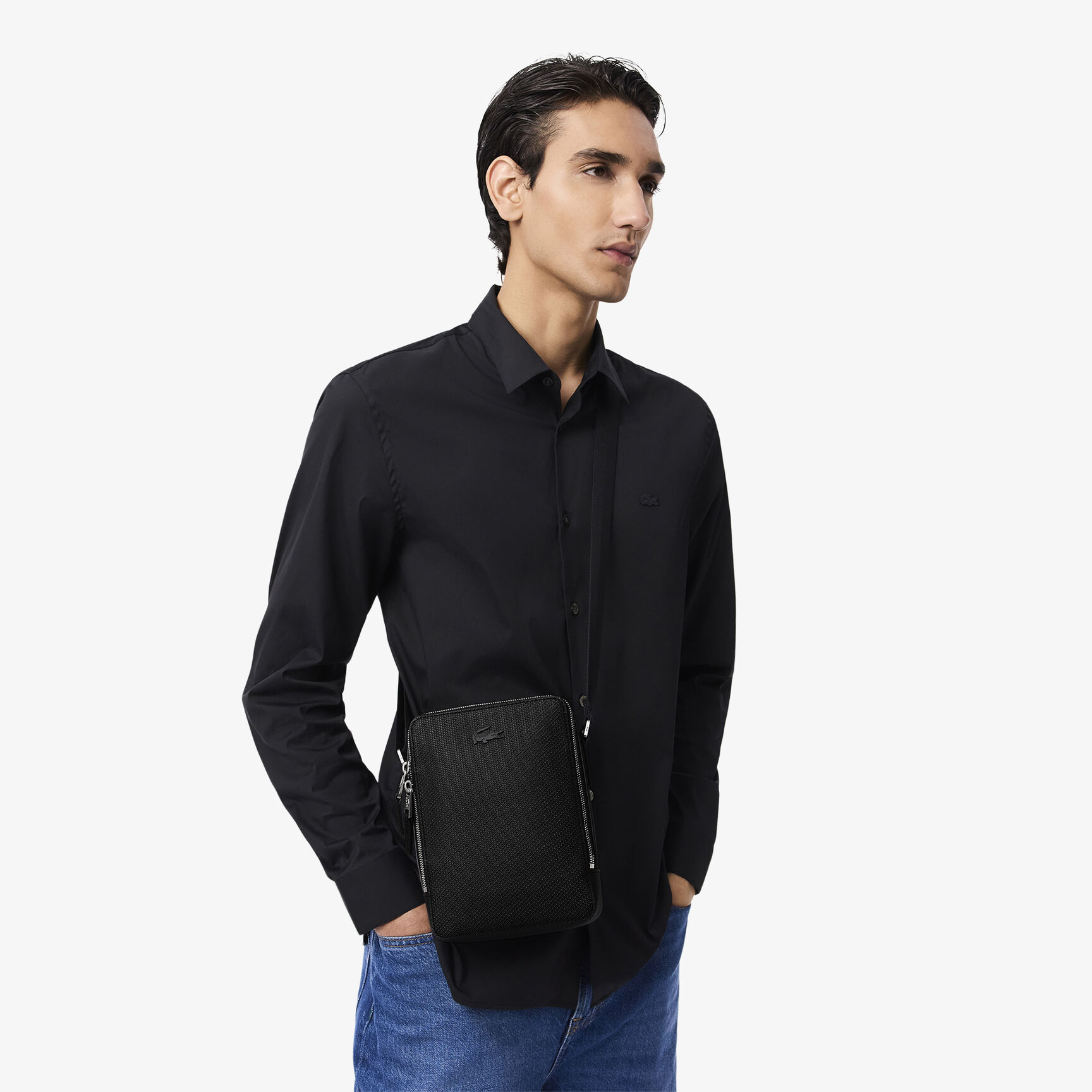 Chantaco Pique Leather Shoulder Bag Chantaco Pique Leather Shoulder Bag