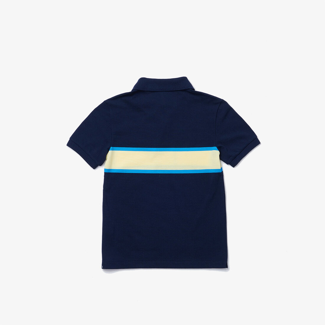 Boys’ Lacoste Contrast Striped Cotton Piqué Polo Boys’ Lacoste Contrast Striped Cotton Piqué Polo