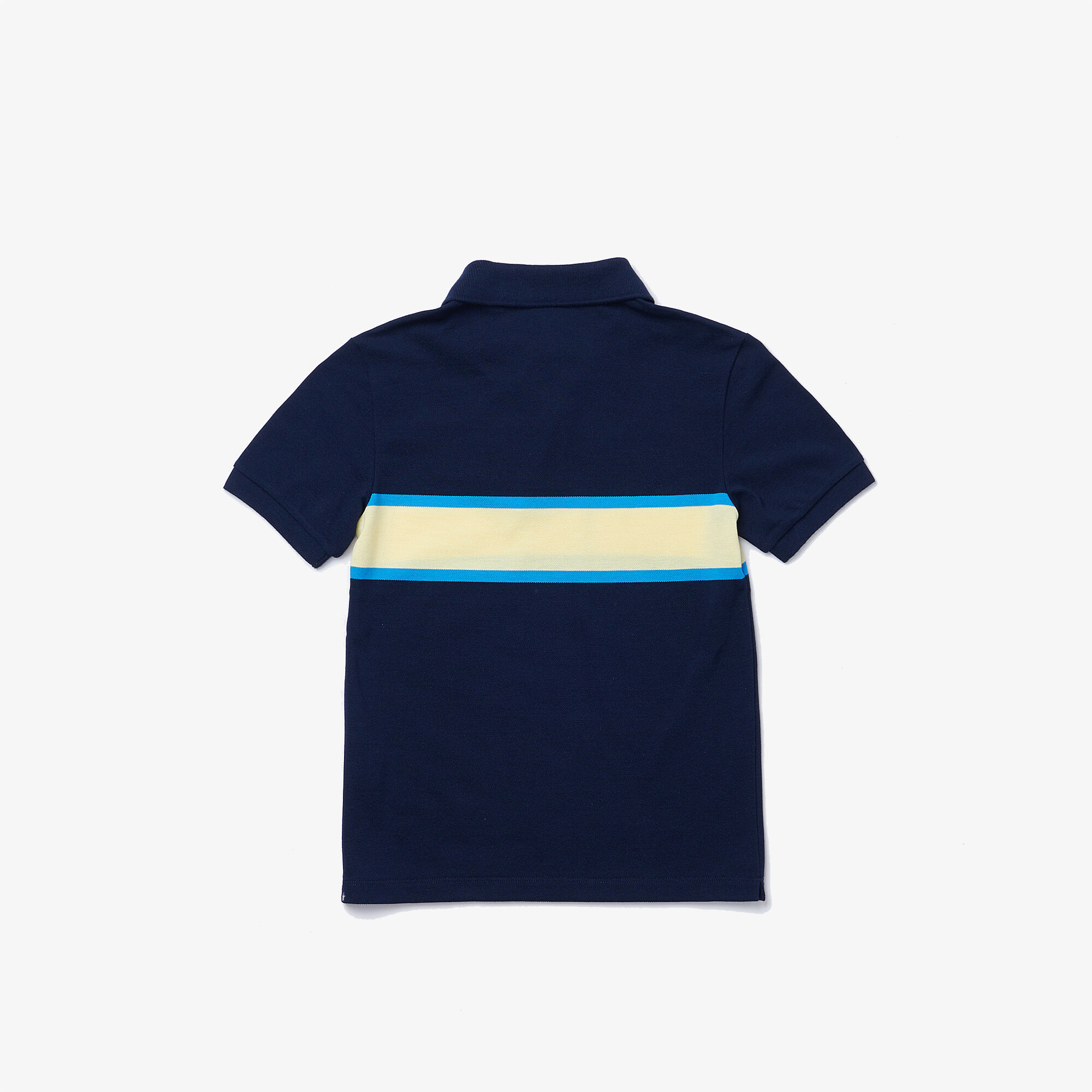 Boys’ Lacoste Contrast Striped Cotton Piqué Polo