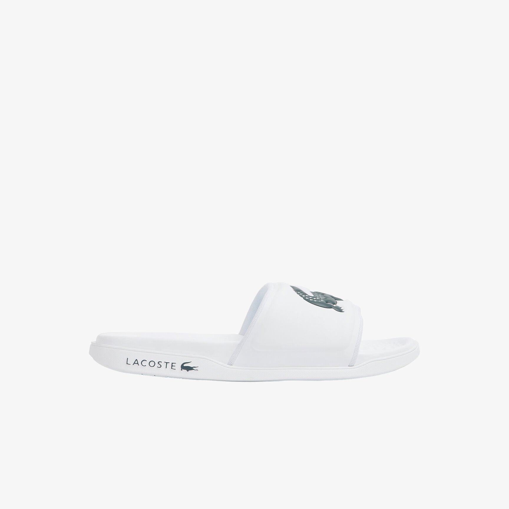 Women's Croco Dualiste Synthetic Logo Strap Slides Women's Croco Dualiste Synthetic Logo Strap Slides