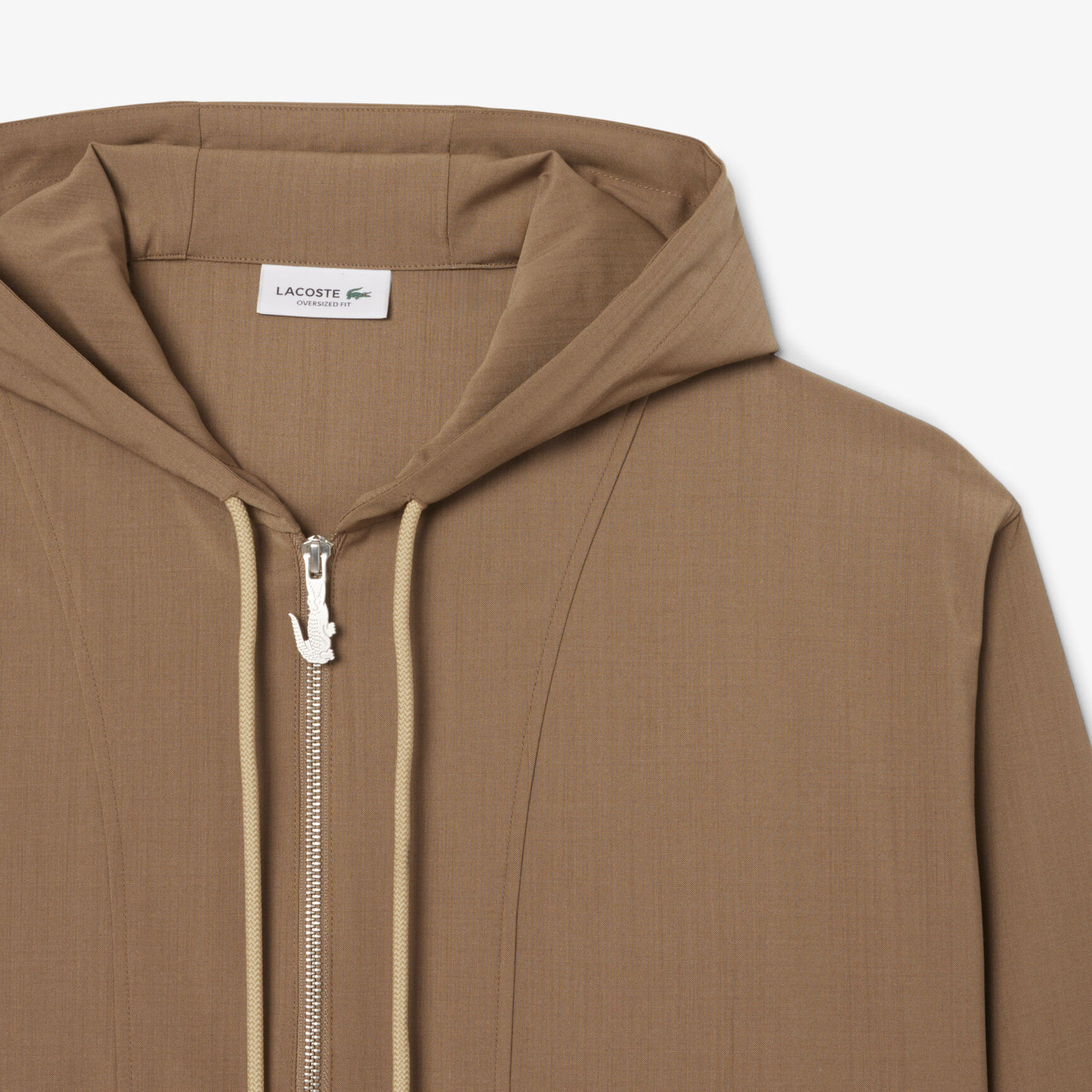 جاكيت بوب أوفر من مزيج الصوف كبير الحجم