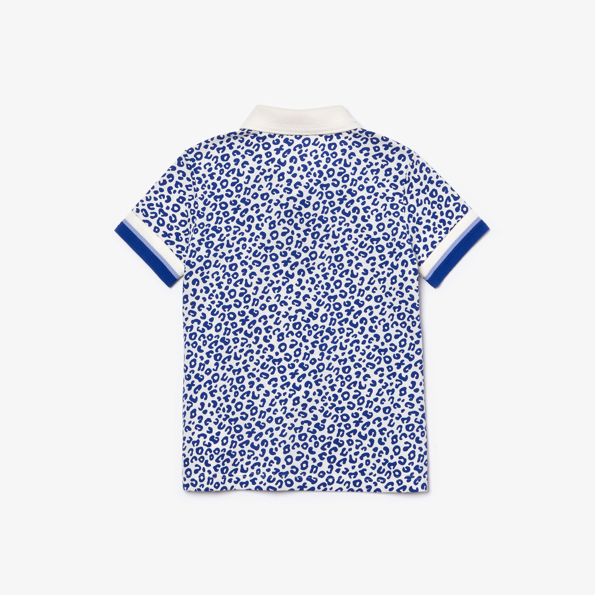 Girl’s Leopard Print Lacoste Polo Shirt
