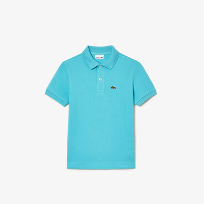 Kids' Lacoste Regular Fit Petit Pique Polo Shirt