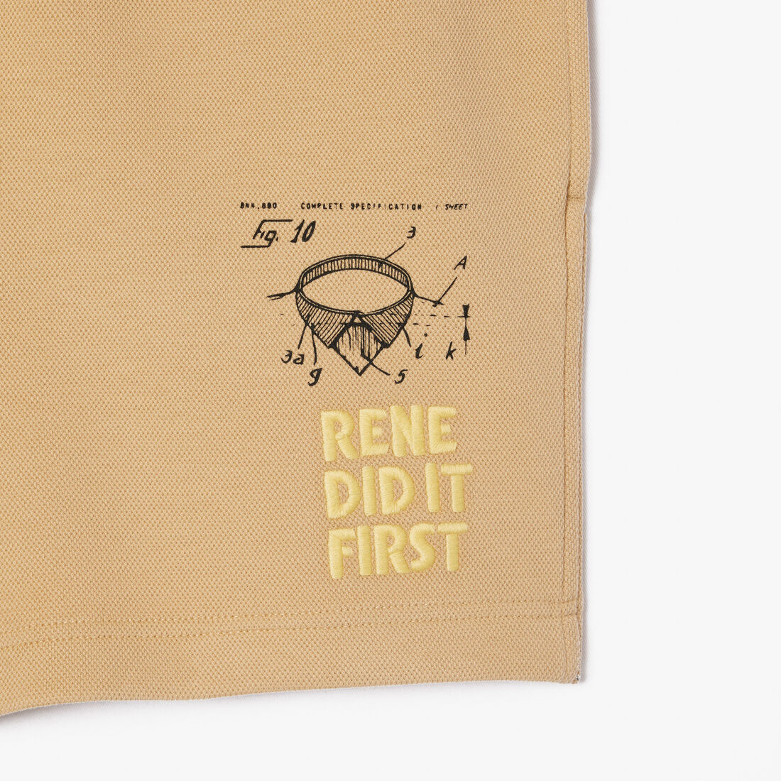 Double-Face Printed Pique Jogger Shorts Double-Face Printed Pique Jogger Shorts