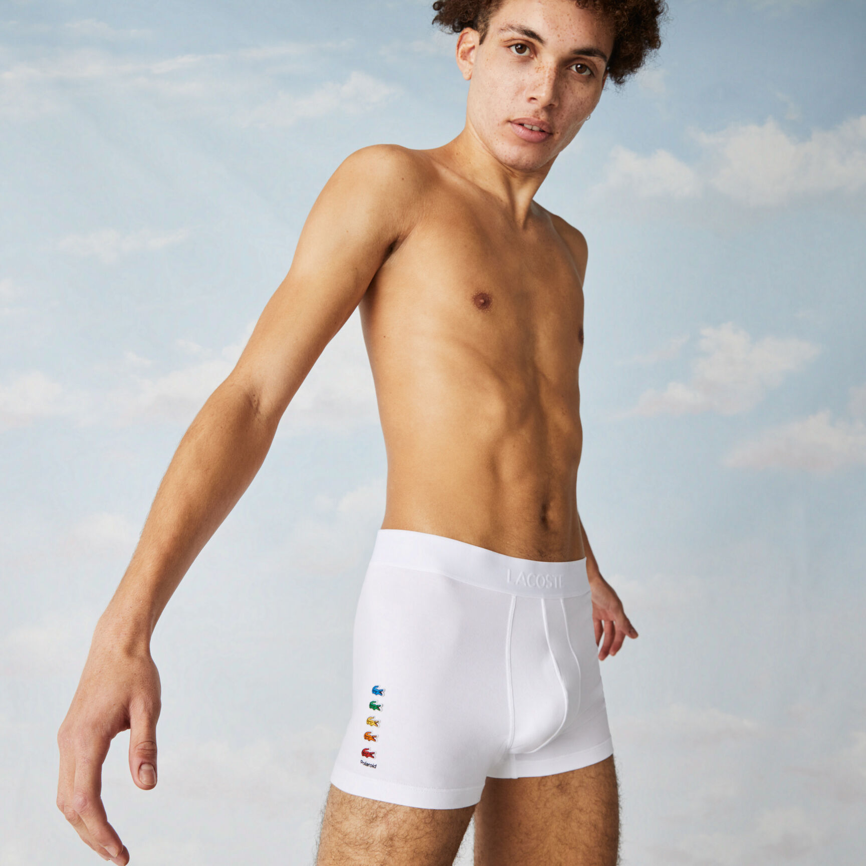 سروال داخلي قطن مرن مجموعة Polaroid للرجال