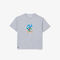 lacoste mascot print t shirt
