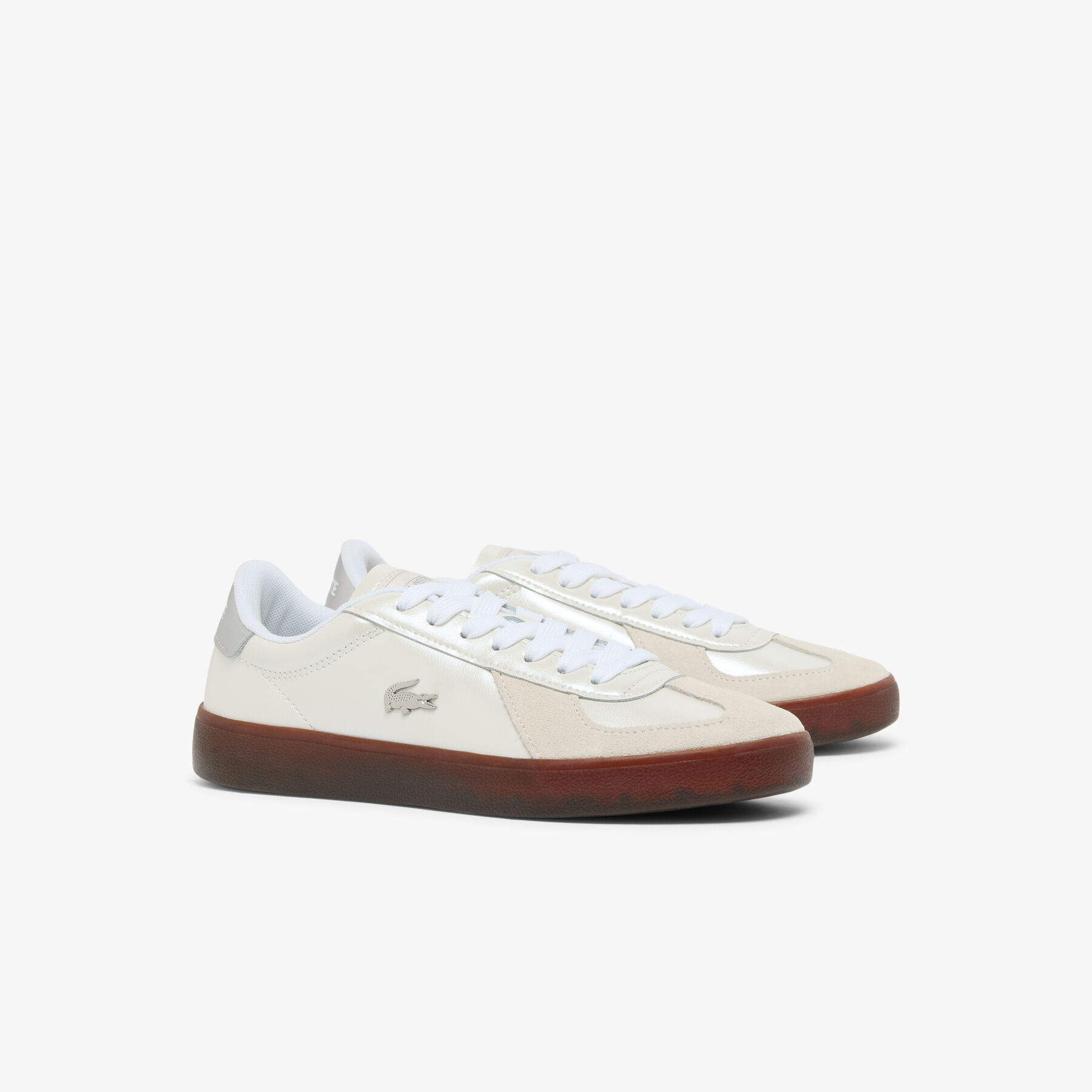 Women's Baseshot Pro Leather Sneakers لاكوست women s baseshot pro leather sneakers