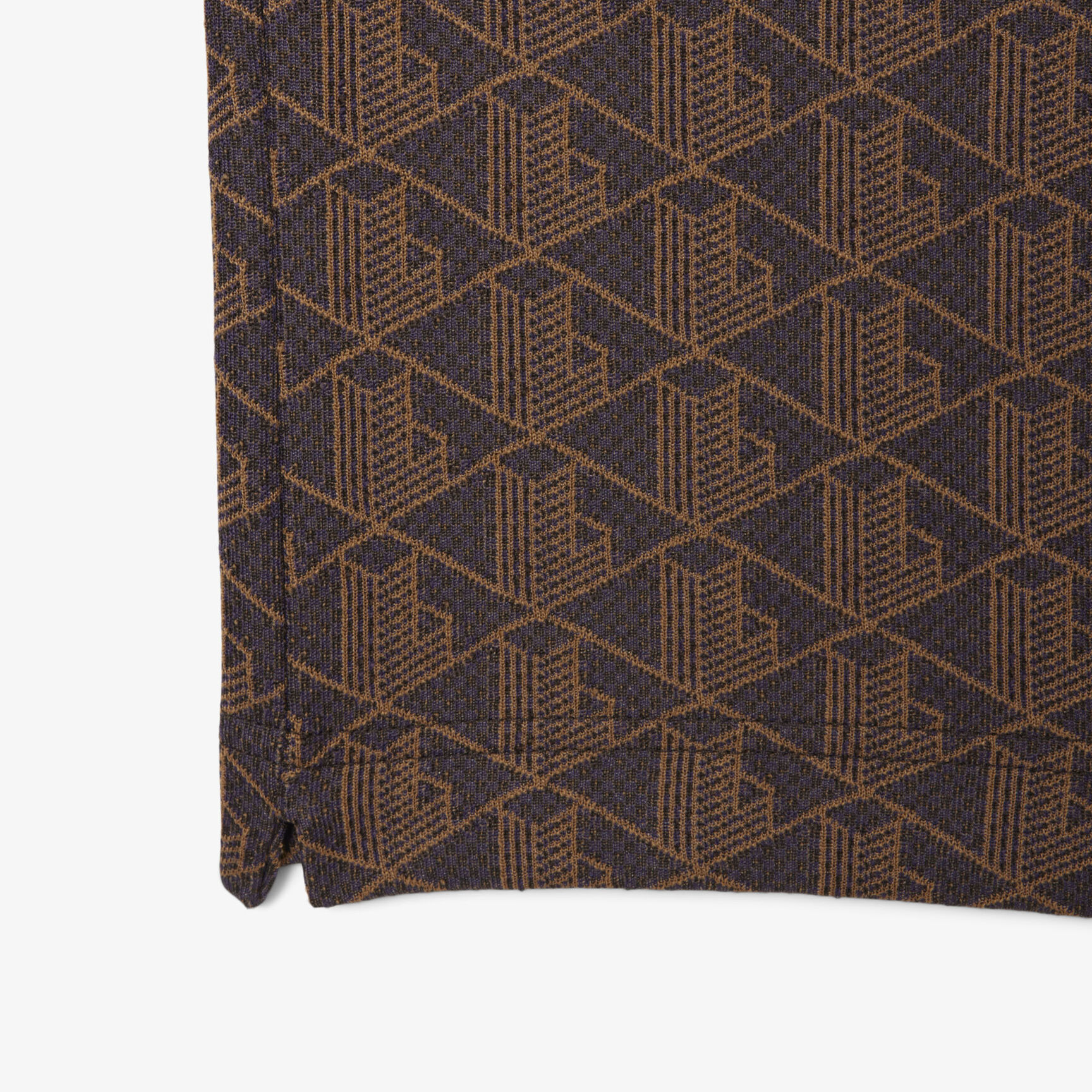 Classic Fit Monogram Jacquard Polo Shirt