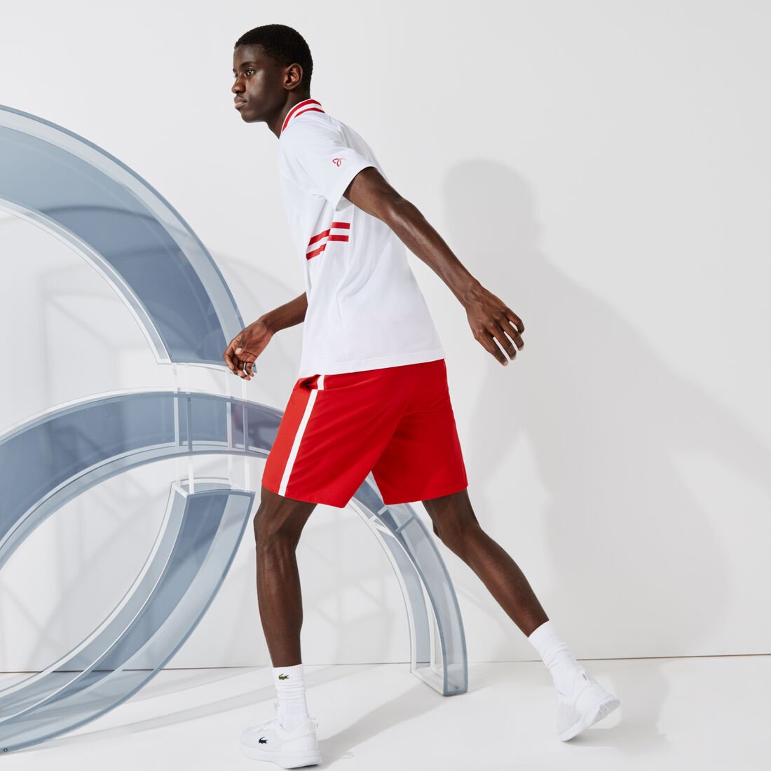 Men’s Lacoste SPORT x Novak Djokovic Breathable Stretch Shorts Men’s Lacoste SPORT x Novak Djokovic Breathable Stretch Shorts