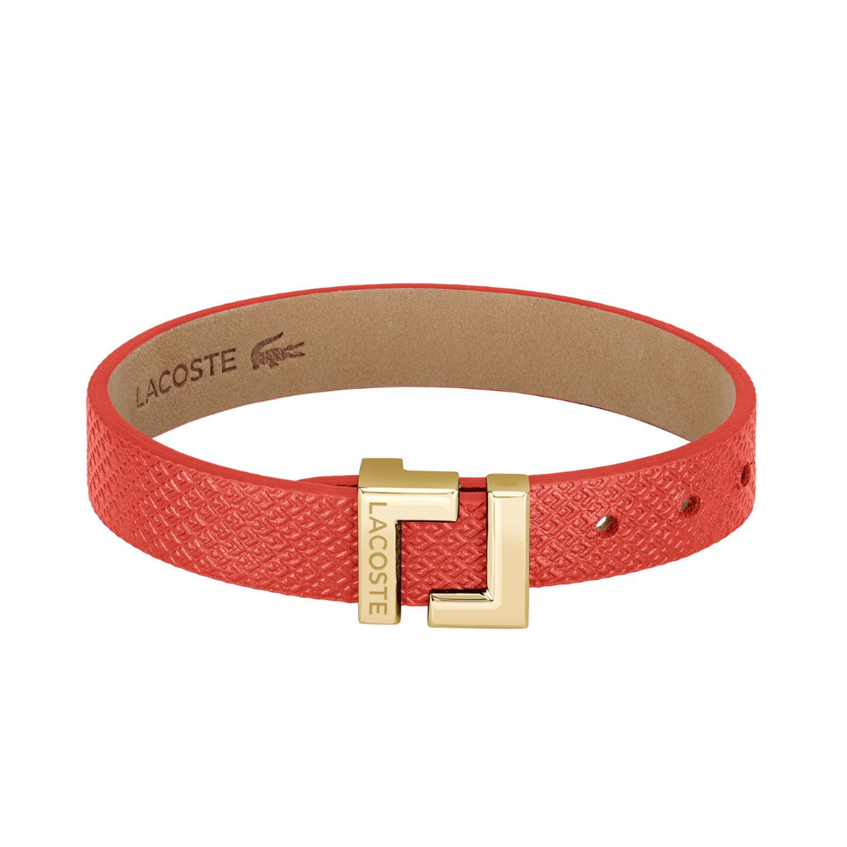 اسوارة لاكوست جلدية نسائي