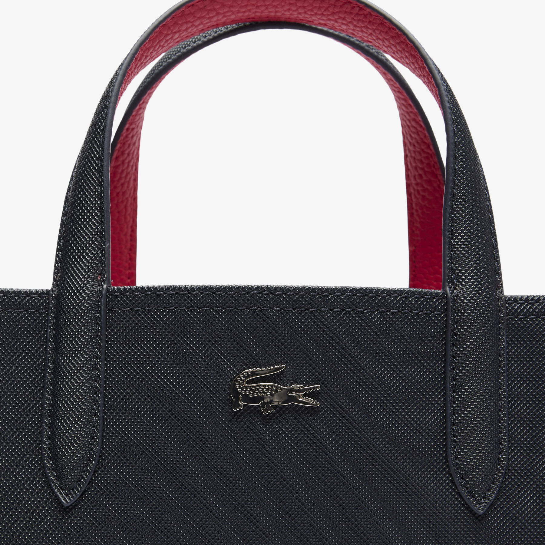 lacoste anna vertical reversible tote