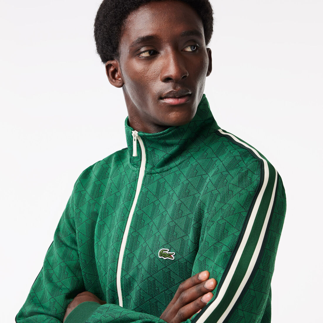 Paris Zip-Up Jacquard Track Jacket Paris Zip-Up Jacquard Track Jacket