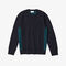 Men's Contrast Effects Knit Sweater lacoste men s contrast effects knit sweater
