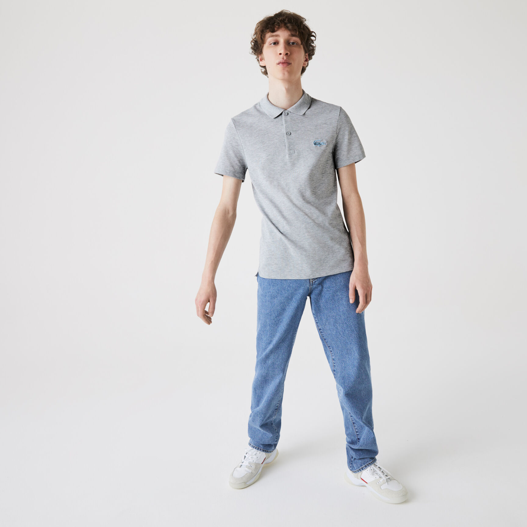 Men&rsquo;s Lacoste Regular Fit Badge Cotton Piqu&eacute; Polo