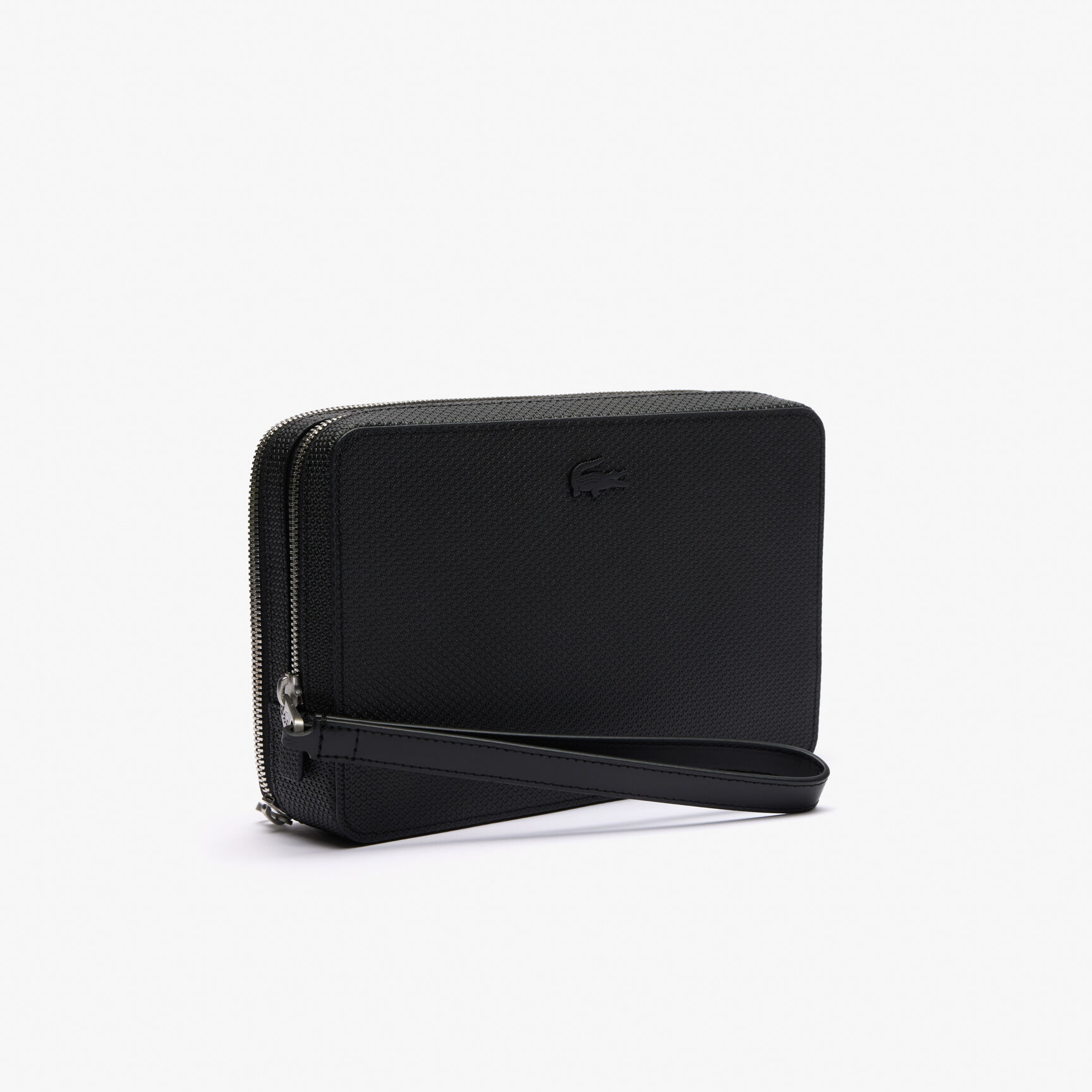 Chantaco Pique Leather Zipped Pouch