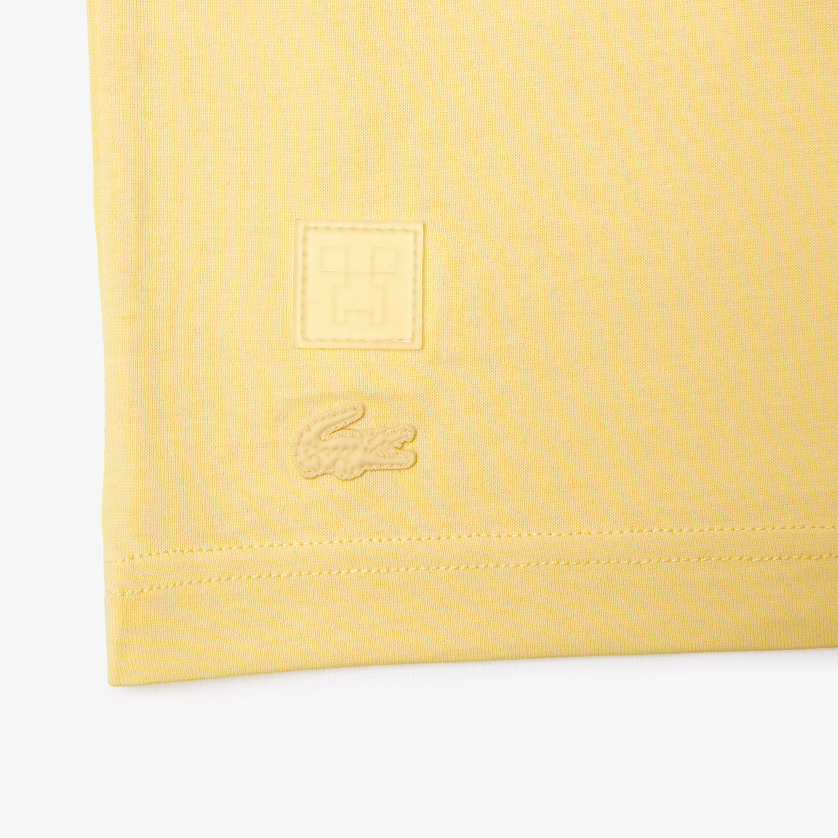 تيشيرت مطبوع قطن عضوي للجنسين مجموعة Lacoste x Minecraft تيشيرت مطبوع قطن عضوي للجنسين مجموعة Lacoste x Minecraft