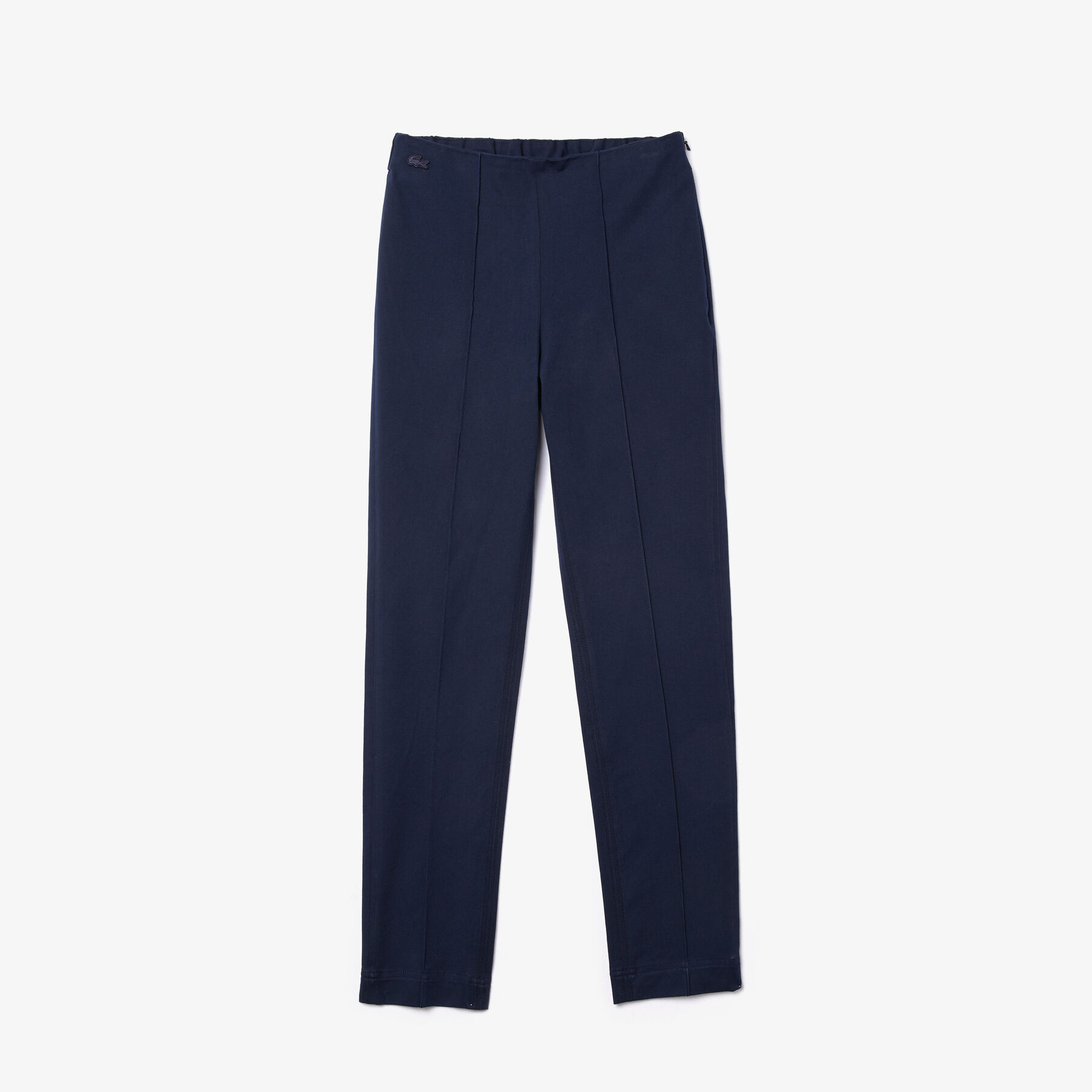 Women's Pleated Stretch Cotton Leggings