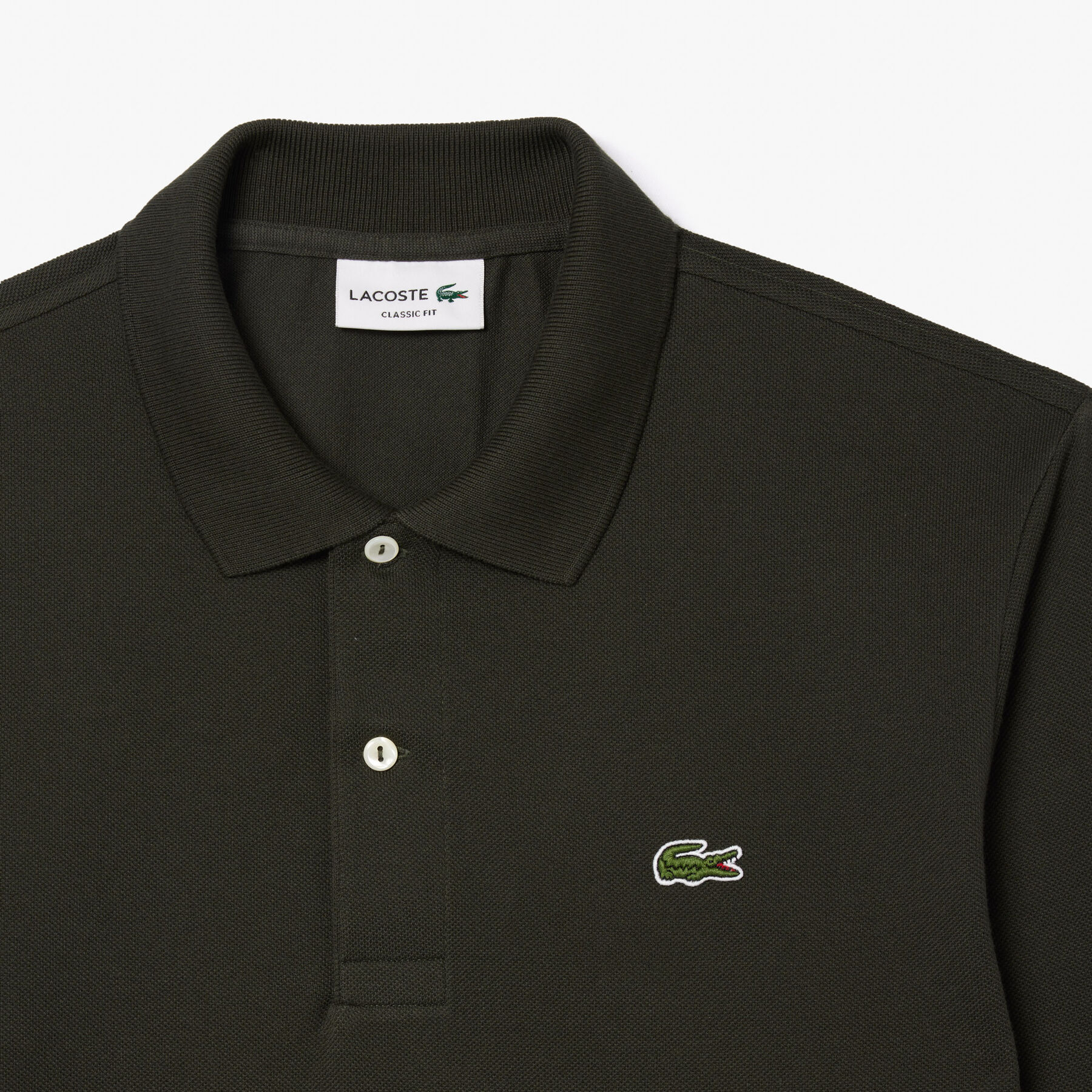 Classic Fit Long Sleeved L.12.12 Polo Shirt Classic Fit Long Sleeved L.12.12 Polo Shirt