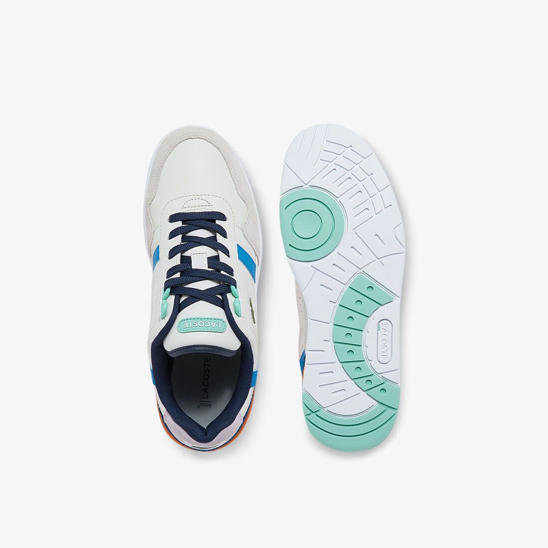 حذاء رياضي نسائي من الجلد والشمواه حذاء رياضي نسائي من الجلد والشمواه