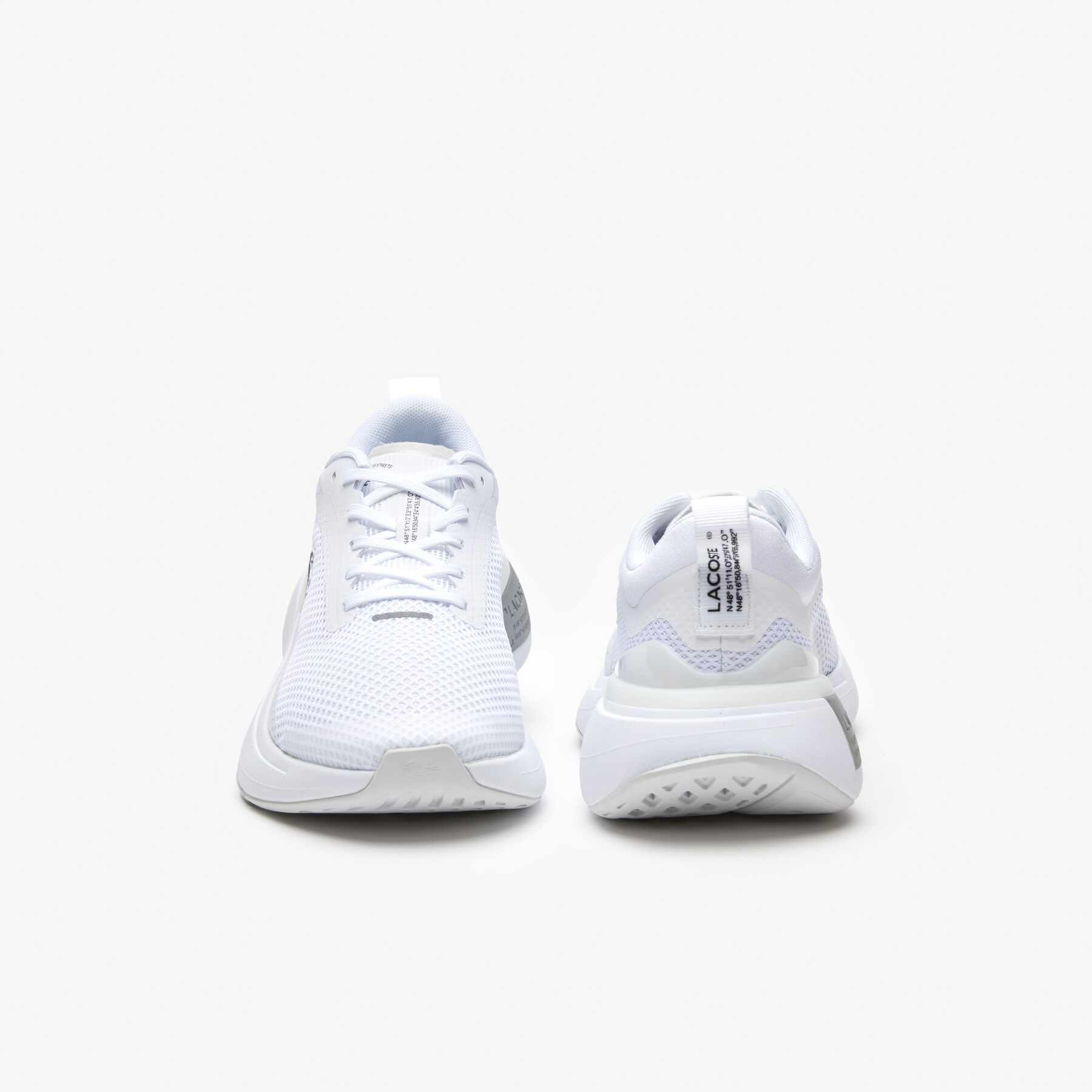 Women's Lacoste Run Spin Evolution Textile Trainers women s lacoste run spin evolution textile trainers