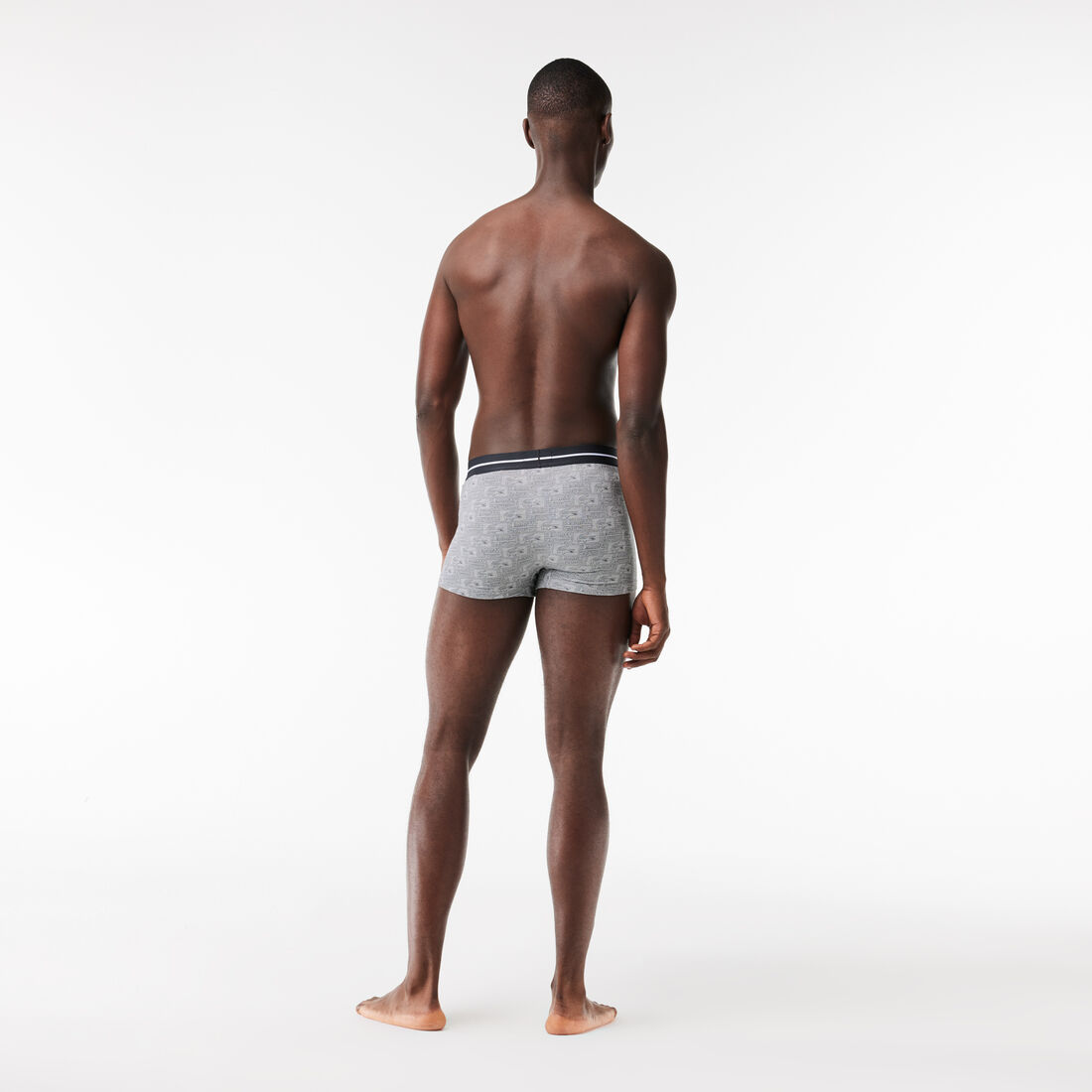 طقم بوكسر بشعار الماركة على الخصر، 3 قطع طقم بوكسر بشعار الماركة على الخصر، 3 قطع