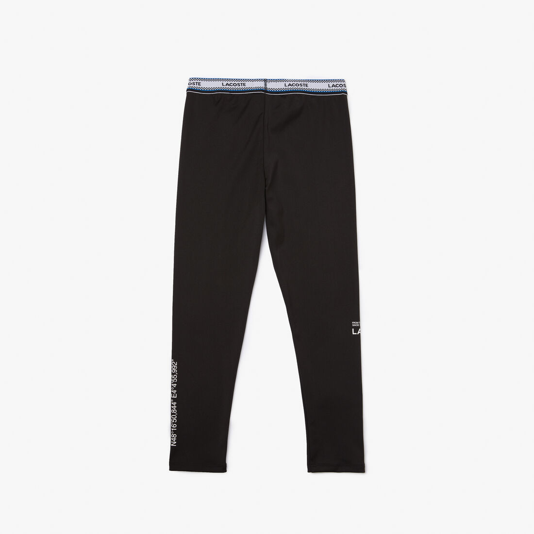 Girls' Lacoste Printed Waist Leggings Girls' Lacoste Printed Waist Leggings