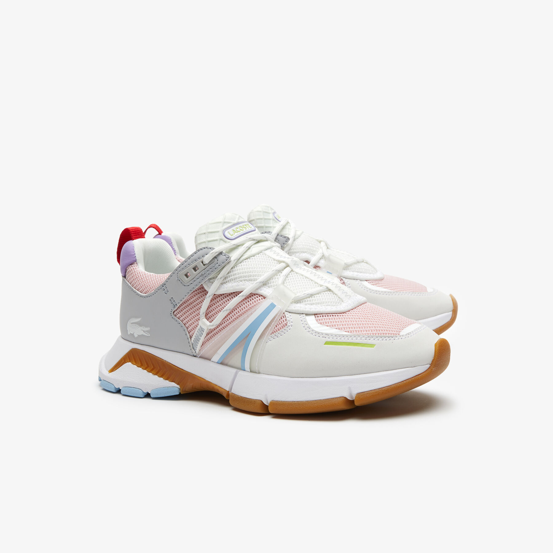 Women's L003 Textile Pastel Color-Block Sneakers Women's L003 Textile Pastel Color-Block Sneakers