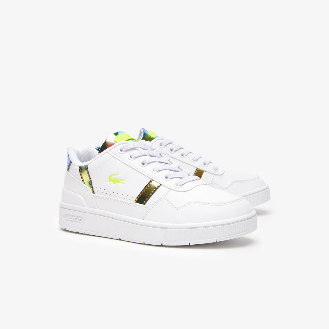 Children's Lacoste T-Clip Synthetic Trainers Children's Lacoste T-Clip Synthetic Trainers