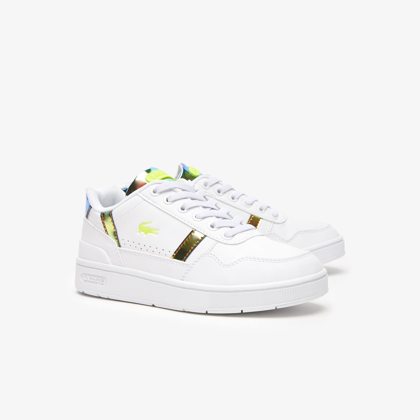 Children's Lacoste T-Clip Synthetic Trainers Children's Lacoste T-Clip Synthetic Trainers