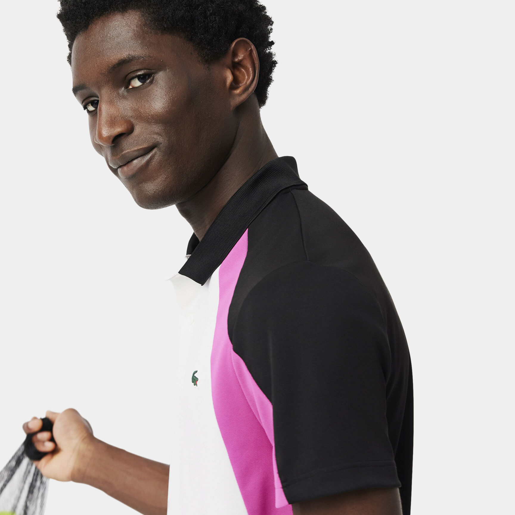 Colour-Block Printed Sport Polo Shirt Colour-Block Printed Sport Polo Shirt