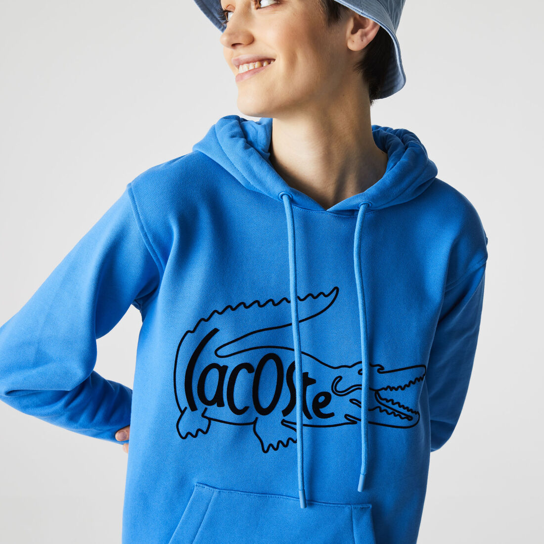 Women’s Oversized Crocodile Print Cotton Fleece Sweatshirt Dress Women’s Oversized Crocodile Print Cotton Fleece Sweatshirt Dress