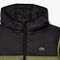 lacoste water repellent quilted puffed jacket