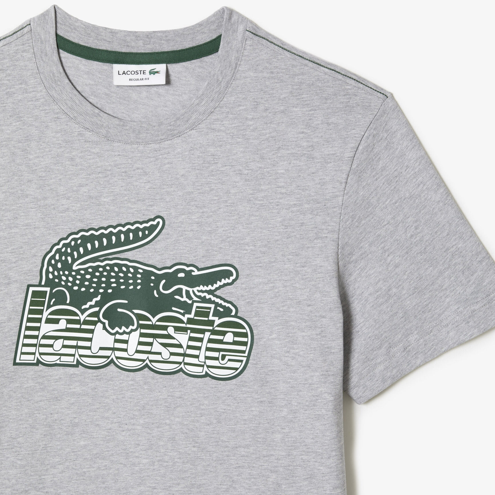 Men's Lacoste Cotton Jersey Print T-shirt
