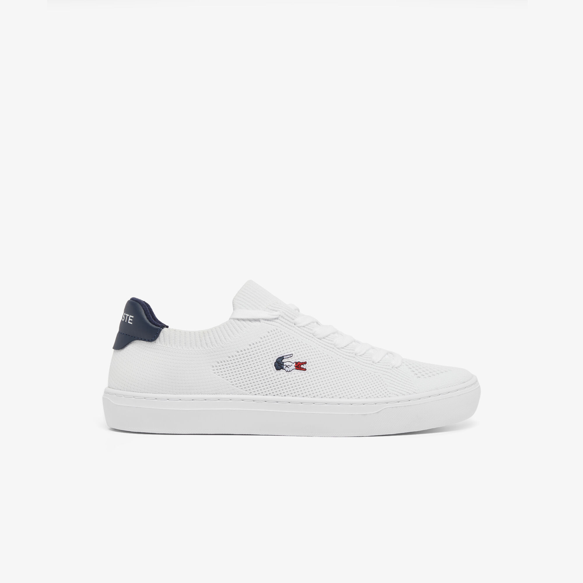 lacoste white trainers sale