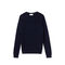 lacoste women s crew neck wool jersey sweater