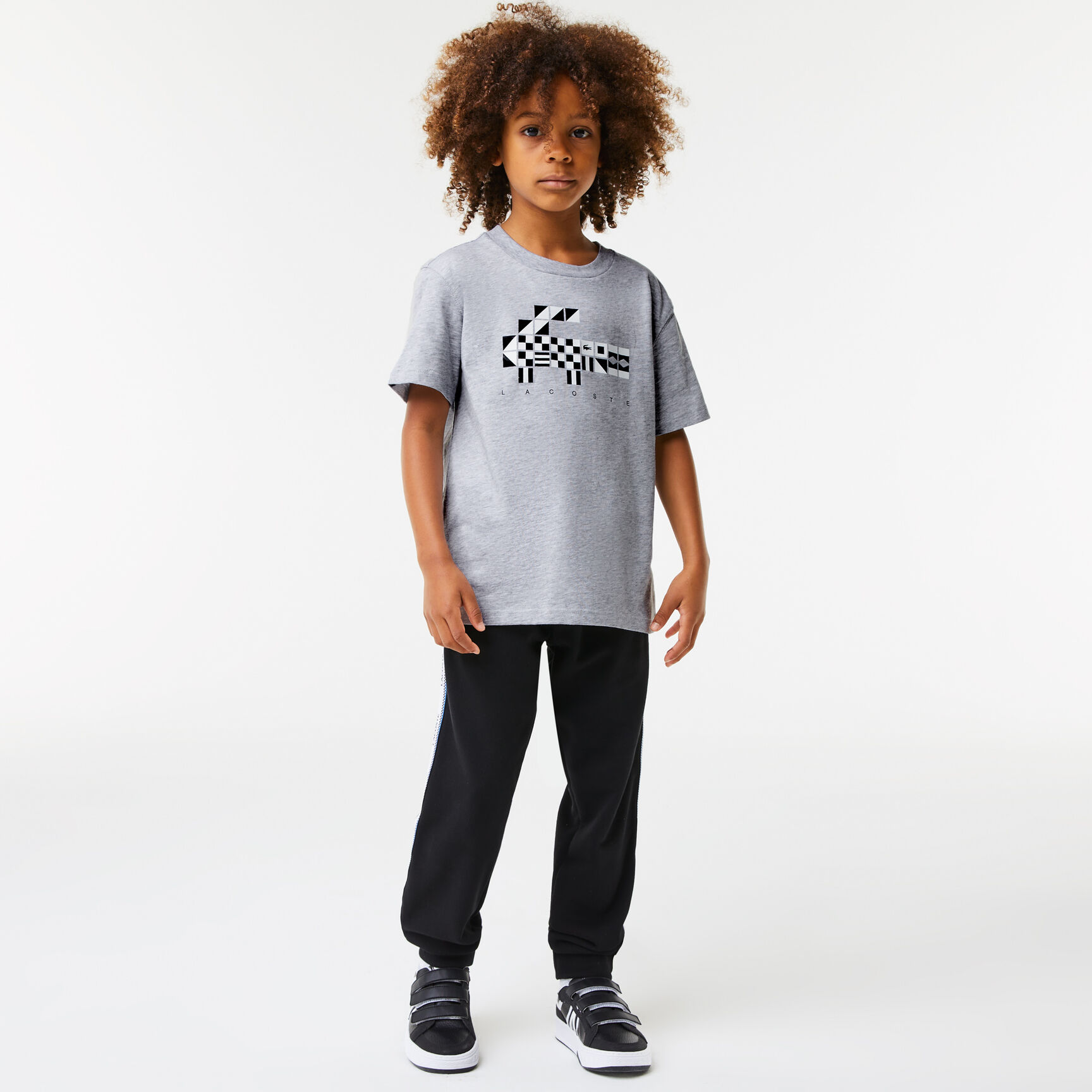 Kids' Lacoste Oversised Nautical Style T-shirt Kids' Lacoste Oversised Nautical Style T-shirt