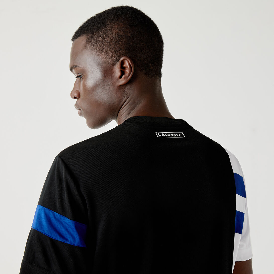 Men's Lacoste SPORT Colourblock Breathable Piqué Tennis T-shirt Men's Lacoste SPORT Colourblock Breathable Piqué Tennis T-shirt