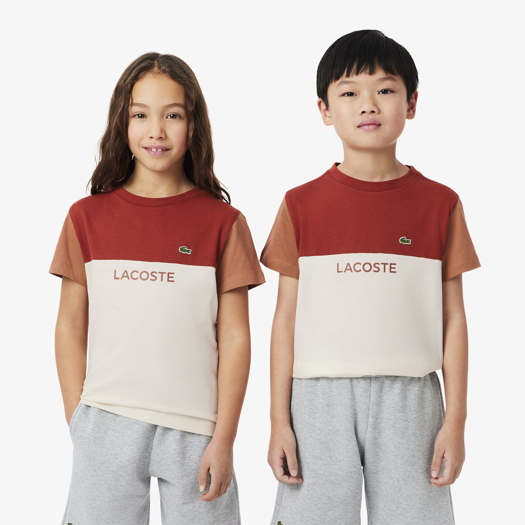 Cotton Colour-Block T-shirt Cotton Colour-Block T-shirt