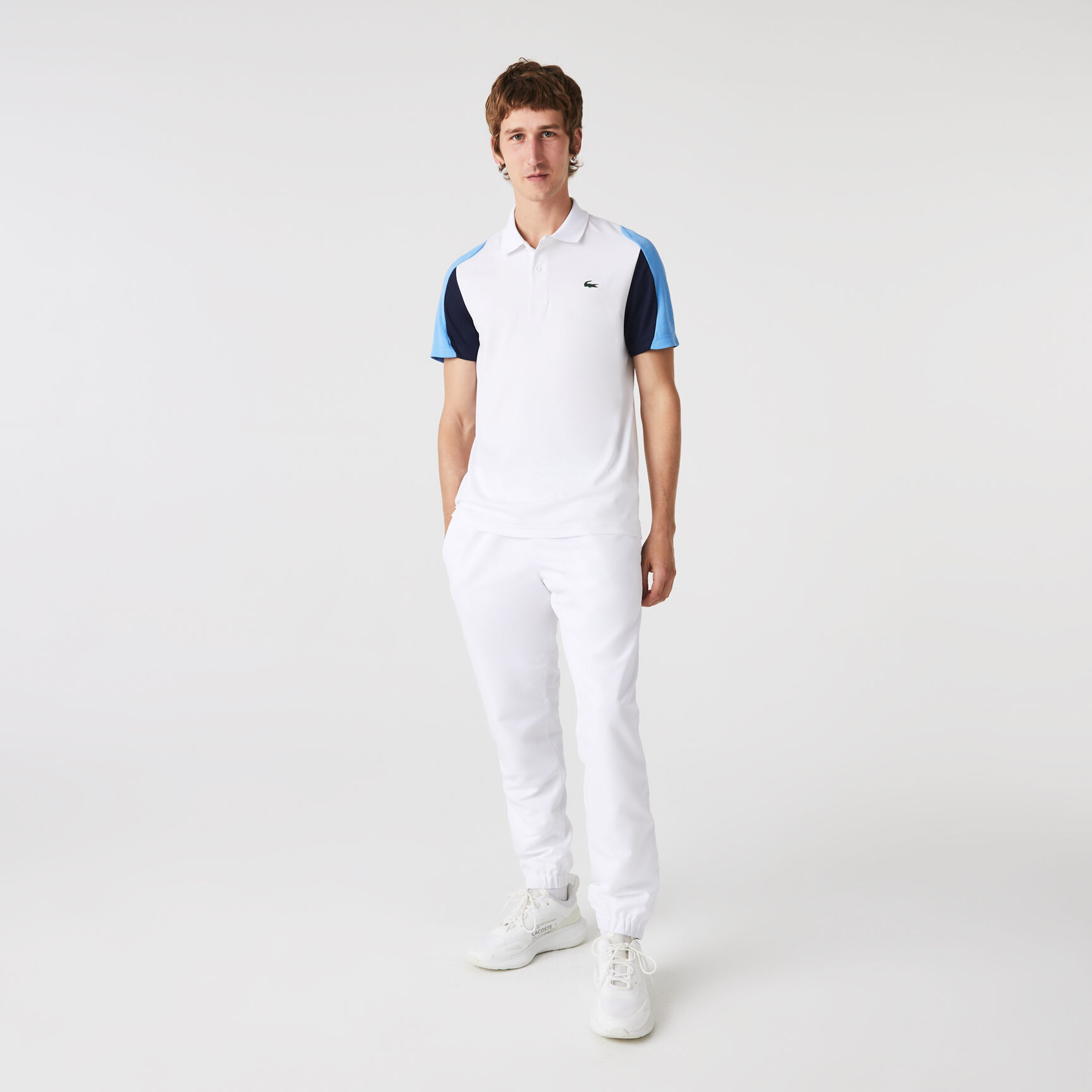 Men's Lacoste SPORT Regular Fit Run-Resistant Piqué Tennis Polo Shirt Men's Lacoste SPORT Regular Fit Run-Resistant Piqué Tennis Polo Shirt