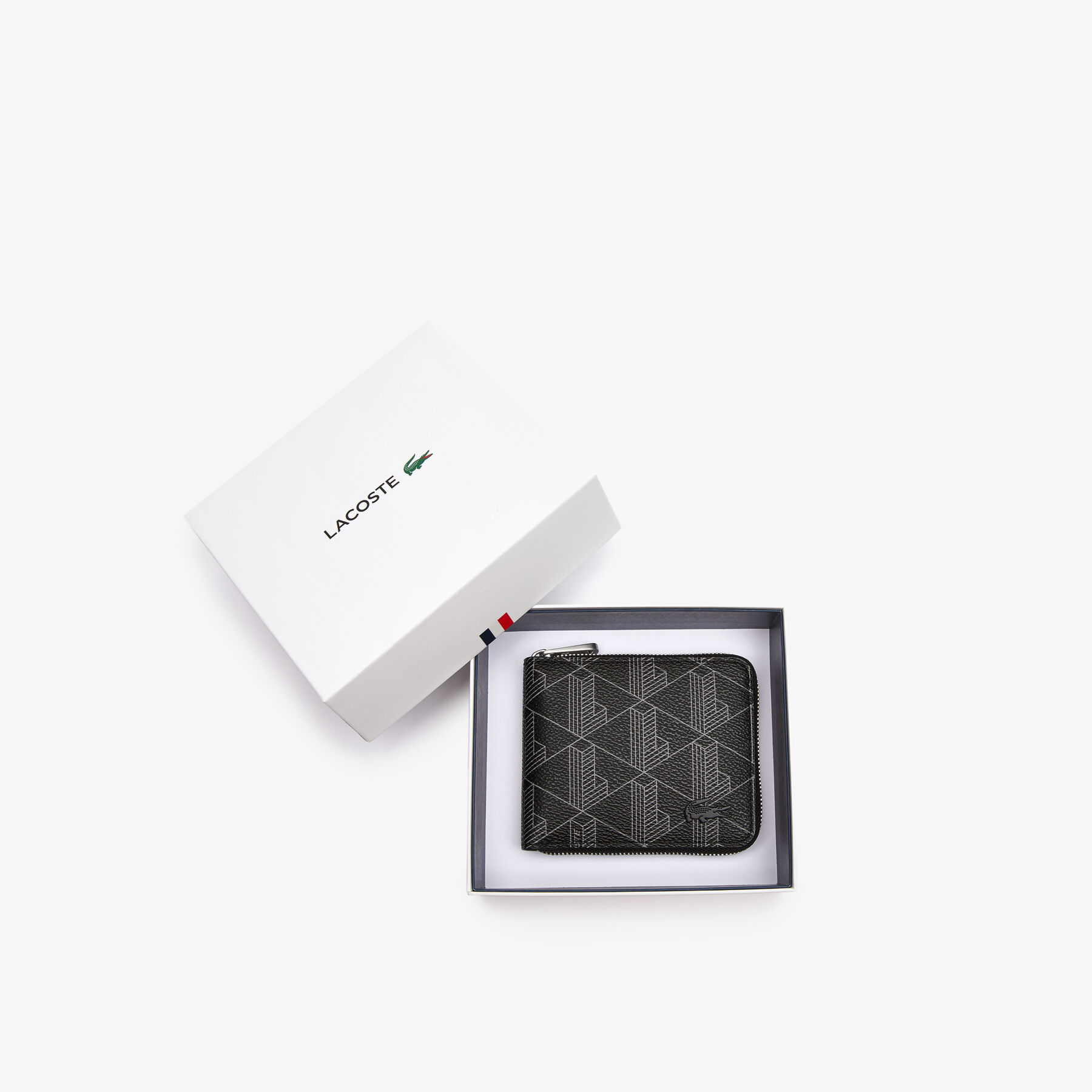 Zipped Monogram Billfold