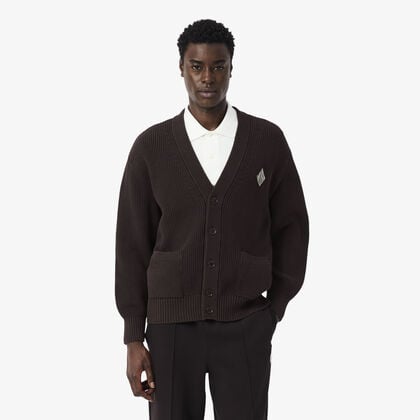 كارديجان قطني مضلع بقصة مريحة