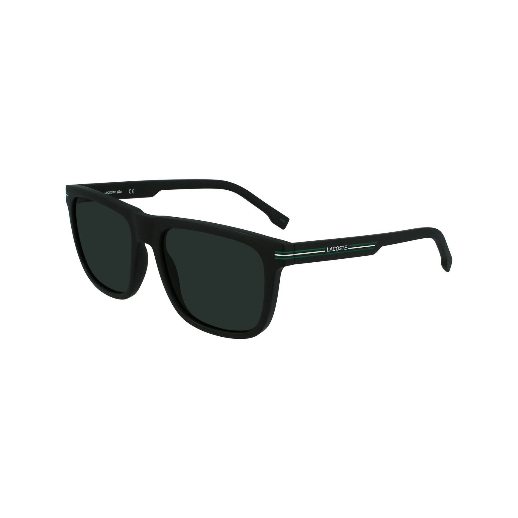 Men&rsquo;s Lacoste Plastic Lines Rectangular Sunglasses