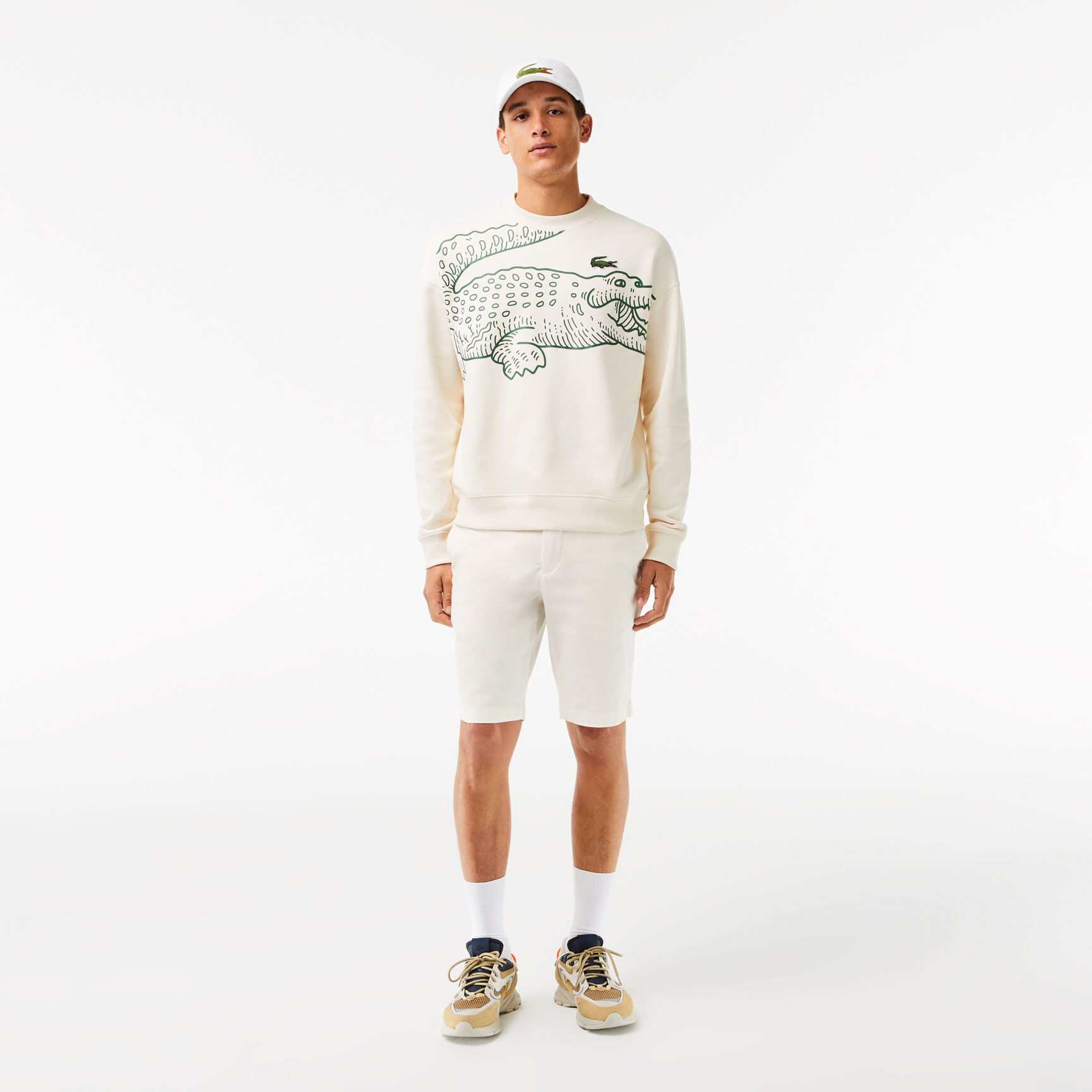 Men's Slim Fit Stretch Cotton Bermuda Shorts Men's Slim Fit Stretch Cotton Bermuda Shorts