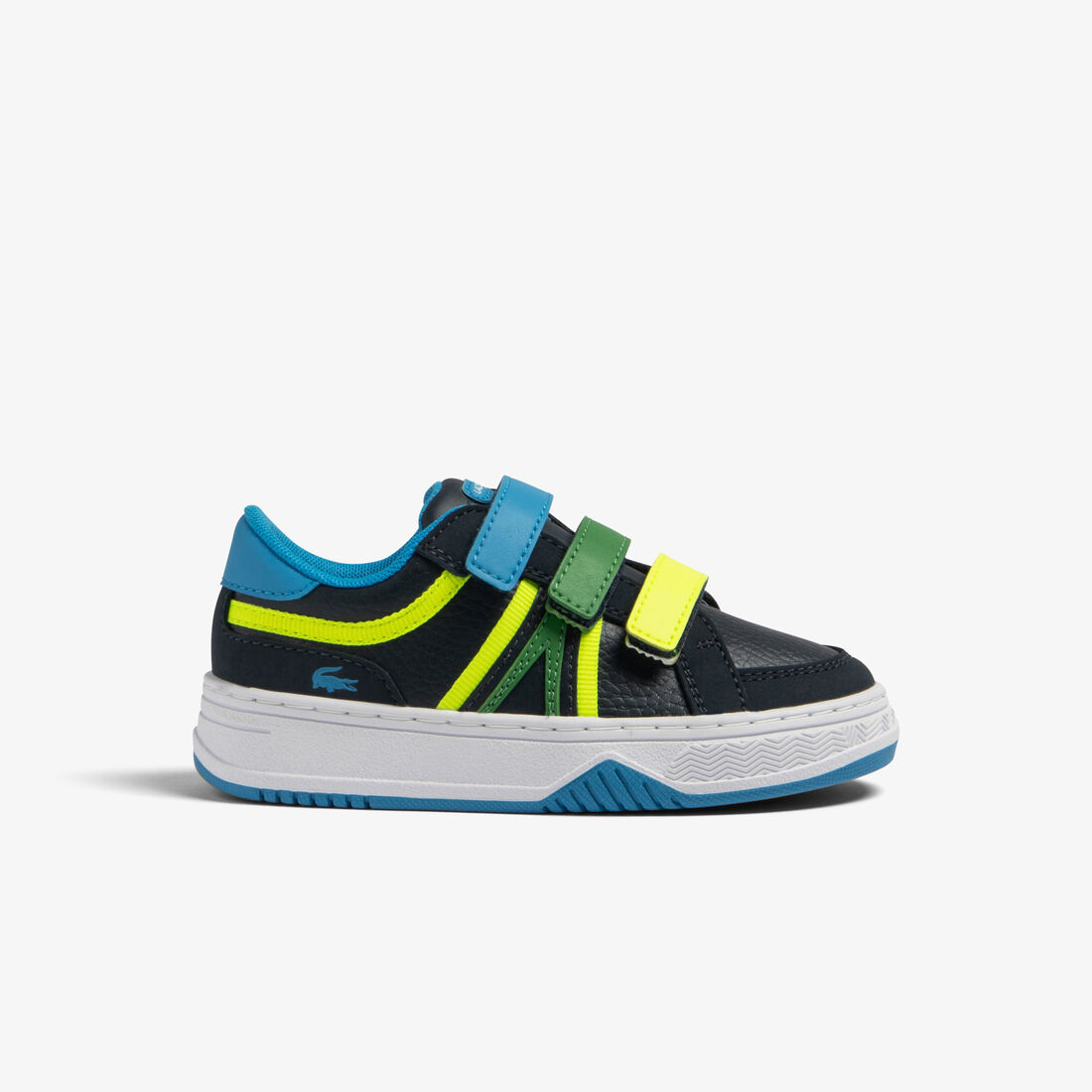 Infants' Lacoste L001 Synthetic Tricolour Trainers