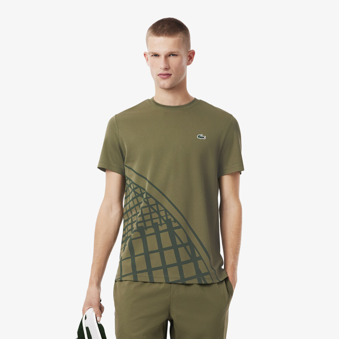 Ultra Dry Printed Tennis T-shirt