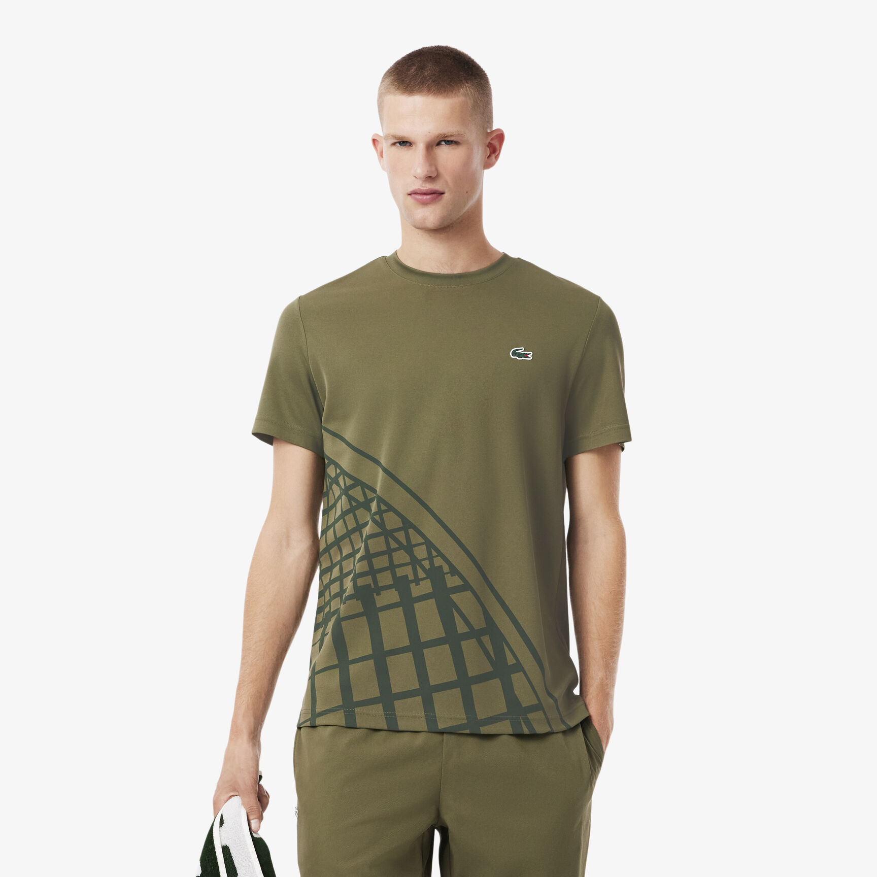 Ultra Dry Printed Tennis T-shirt